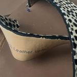 J.Crew  Women's Animal Print Ankle Strap Sandals Sz 8 Photo 3