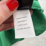 Torrid Plus 4 4X Ruffle Mock Neck Tank Rayon Slub Jelly Bean Kelly Green Top Photo 10