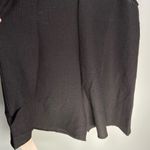 None Emery Rose Black Romper Short Overalls Minimal Coastal Beach Summer Boho NWT S Photo 8