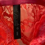 Urban Outfitters Lace Bralette in Vibrant Red size medium Photo 4