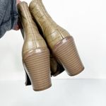 Rebecca Minkoff Croc-Embossed Leather Western Booties Size 7.5 Photo 3