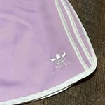 Adidas  Women's Light Purple Athletic Shorts Sprinter 3 Striped Size XL Photo 1