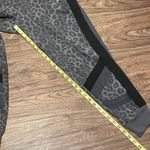 PINK - Victoria's Secret Victoria’s Secret Pink Leopard Thick Fleece Joggers Gray Black White Size Medium Photo 11
