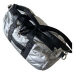 Urban Expression URBAN EXPRESSIONS Metallic Quilted Puffer Duffle Bag Photo 1