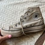 Converse White High-Top  Platform Chuck Taylor Photo 2