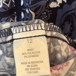 Westport ‎ Blue And Burgundy Dress Size 12 Photo 8