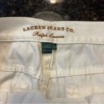 Ralph Lauren Lauren Jeans Co.  White 100% Cotton Jeans Size 12 Photo 4