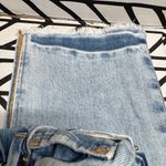 Good American Good Boy Ripped High Waist Side Slit Raw Hem Jeans in size 26/2 Photo 3