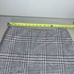 Talbots  Plaid Pencil Skirt - Black, Cream, Maroon Photo 2