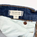 Madewell  Womens Jeans Size 23‎ The High Rise Slim Boy Jean Milton Wash Stretch Photo 7