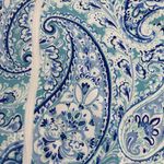 Sigrid Olsen  Golf Tennis Paisley Full Zip Athletic Long Sleeve Shirt Jacket XS Photo 3