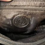 Etienne Aigner Small Vintage Dark Brown Women's Bag with Pebbled Leather Trim Photo 11