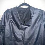 Adidas Linear Windbreaker Black Logo Full Zip Hooded Jacket Photo 6