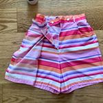 Karen Scott Cotton summer striped skort Photo 4