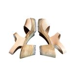 MIA Greta Open-Toe Clogs Mules Sandals Natural Light Beige Size 40 NIB NEW Photo 4
