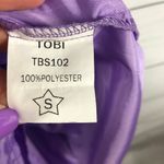 Tobi  Purple Lavender Open Back Tulle Dress Photo 4