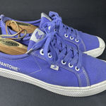 Cariuma OCA Low Pantone Very Peri Canvas Contrast Thread Sneaker Size 11,5W Purple Photo 0