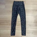 KiraGrace Blue Floral Paisley High Waisted Ankle Full Length Legging Size S Photo 1