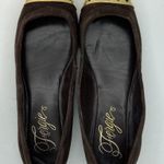 Fergalicious FERGIE “Brio Too” Brown Suede Ballet Flats Photo 1