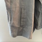 Eileen Fisher  Jacket Heavy Organic Linen Double Breasted Coat in Dawn Sz 2X NWT Photo 10