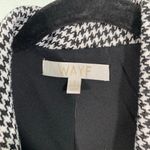 WAYF Women Houndtooth Print Double Breasted Shoulder Pad Structure Blazer Size 8 Photo 4