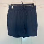 Mondetta Performance Shorts Athletic Drawstring Paperbag Waist Pockets Blue S Photo 1