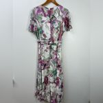 JEMMA Floral Print Maxi Summer Dress size 14W Pink Photo 5