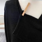 Lane Bryant Black Knit 3/4 Sleeve Cardigan Twinset Sweater Set Sz 18/20 **READ** Photo 4