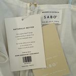 Sabo Skirt Sabo Keyana Mini Dress Peony Size XS Cotton Ruffled Tiered Lined Casual Vaca Photo 5