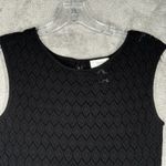 Loft Sweater Womens Small Black Knit Top Neutral Whimsigoth Dark Fairy Grunge Photo 3