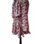 VICI  Floral Mini Dress - Red and White Photo 2