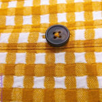 Madewell NEW Jacquard Button-Front Mini Dress in Gingham Check, L Photo 10