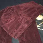Bandolino Maroon corduroy mom jeans Photo 3