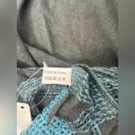 Kirkland Scarf Acrylic Womens Size 80in Gray Blue Knitted‎ Lightweight New Photo 3