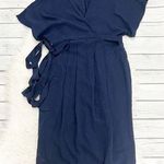 ASOS Maternity Navy MIDI Dress Photo 0