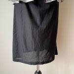 Vintage sz M one piece 80s midi dress Black Size M Photo 2