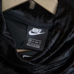 Nike  Women's Black Velvet Hoodie Photo 3