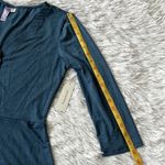 Alya  FRANCESCA’S women’s deap teal button detail mini dress size Medium Photo 9