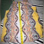 Verse Tank‎ Top Multicolor Paisley Sleeveless Casual Blouse Yellow Photo 5