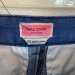 Kate Spade  Wide Leg Flare Two Tone Jeans Denim Womens 26 Inseam 33” EUC Photo 2