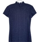 VINTAGE David Warren Midnight Blue Sparkly Mandarin Collar Full Length Dress Size 10 Photo 4