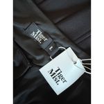 Tiger Mist NWT Black Corset Short Sleeve Crop Top Photo 4