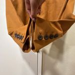 Free People  We The Free Block Party Crop Blazer Amber Large NWT Photo 6