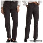 Madewell Charcoal Gray Denim Pants Photo 1