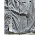 Maeve by Anthropologie Women's Sz L Blue Striped Button-Up Shirt Long Sleeve Photo 4