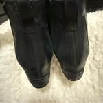 Sorel  Womens Lea Boot Waterproof Black Chelsea Bootie Wedge Heel Pull On Photo 5