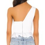 superdown NWT Karlie One Shoulder Top White Small Photo 1