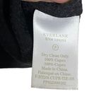 Everlane  The Cupro Tie Front Dark Grey Short Sleeves Lightweight Women’s Size 2 Photo 5