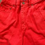 Gap red jeans shorts Photo 4