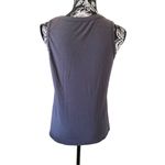 Chill Wide Strap Tank Top Summer Vacation Coastal White Photo 1